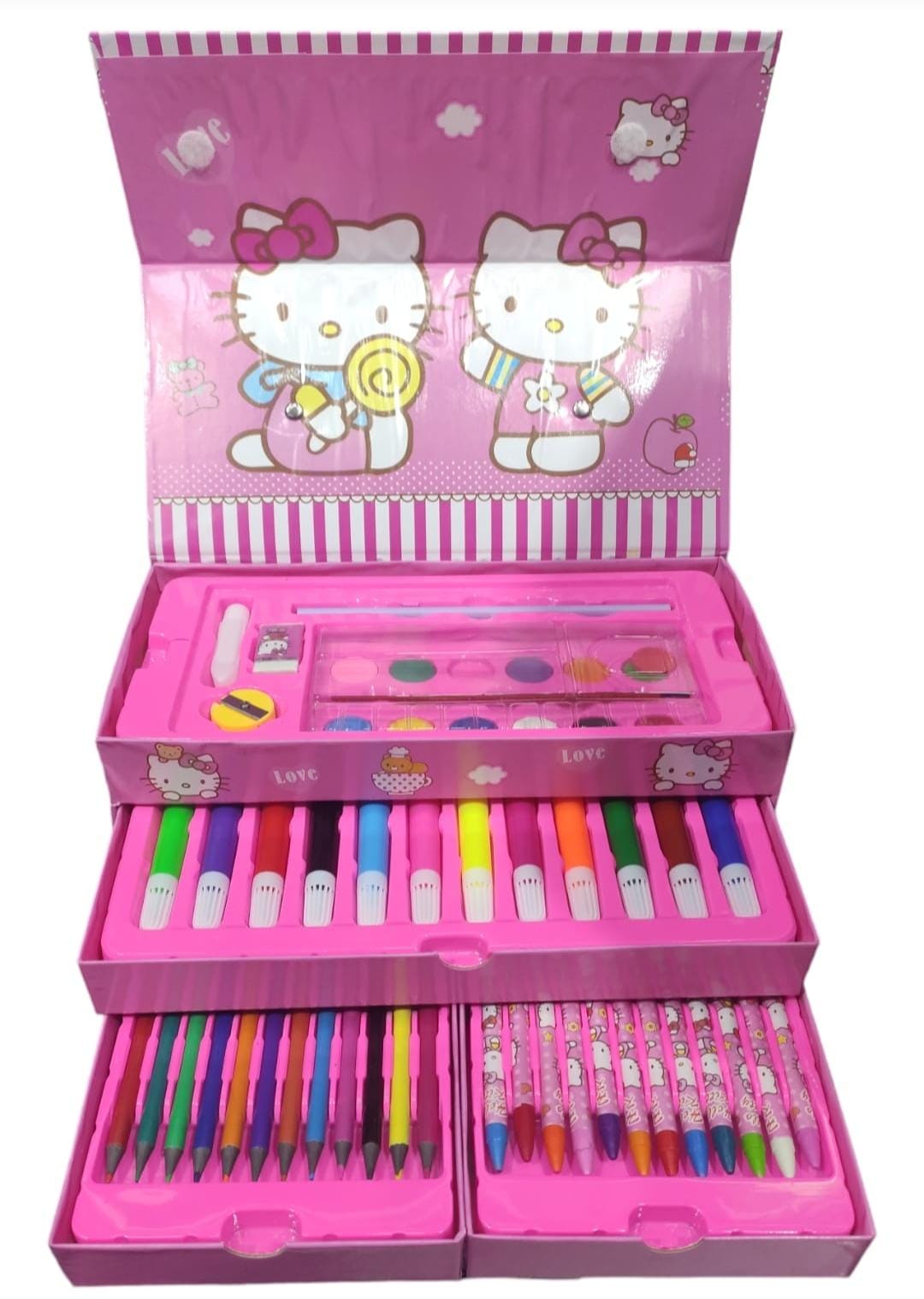 Miniatura 4 de Set de arte con diseño 54 piezas